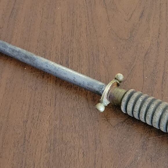 Antique 14" Steel J. A. HENCKELS Knife Sharpening Steel Rod Sharpener Rod - Picture 3 of 11